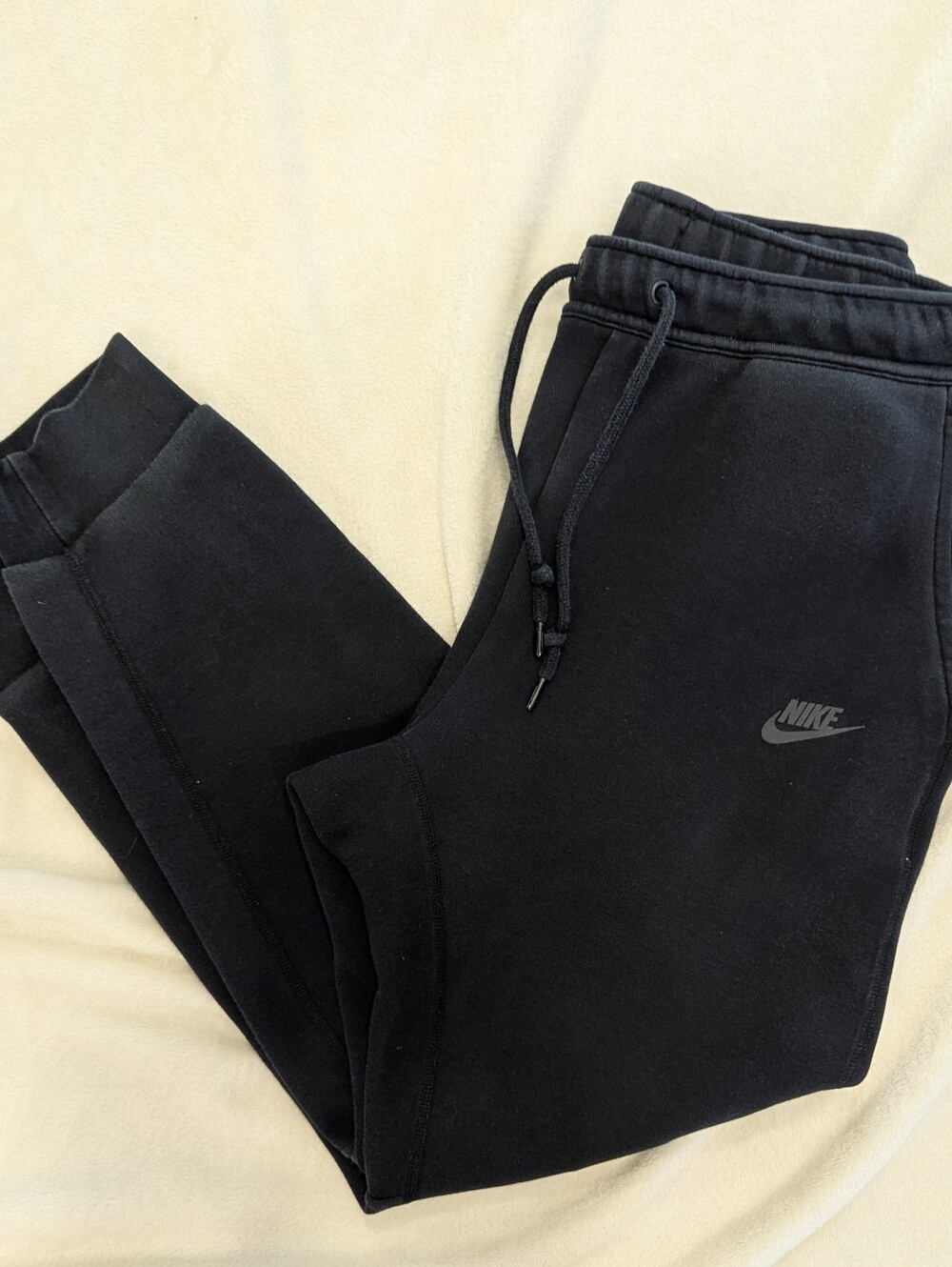 Nike Mens Tech Fleece Joggers Size Large Black